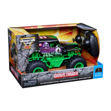 Spin Master Monster Jam RC Grave Digger 1:24 con Modo Choque