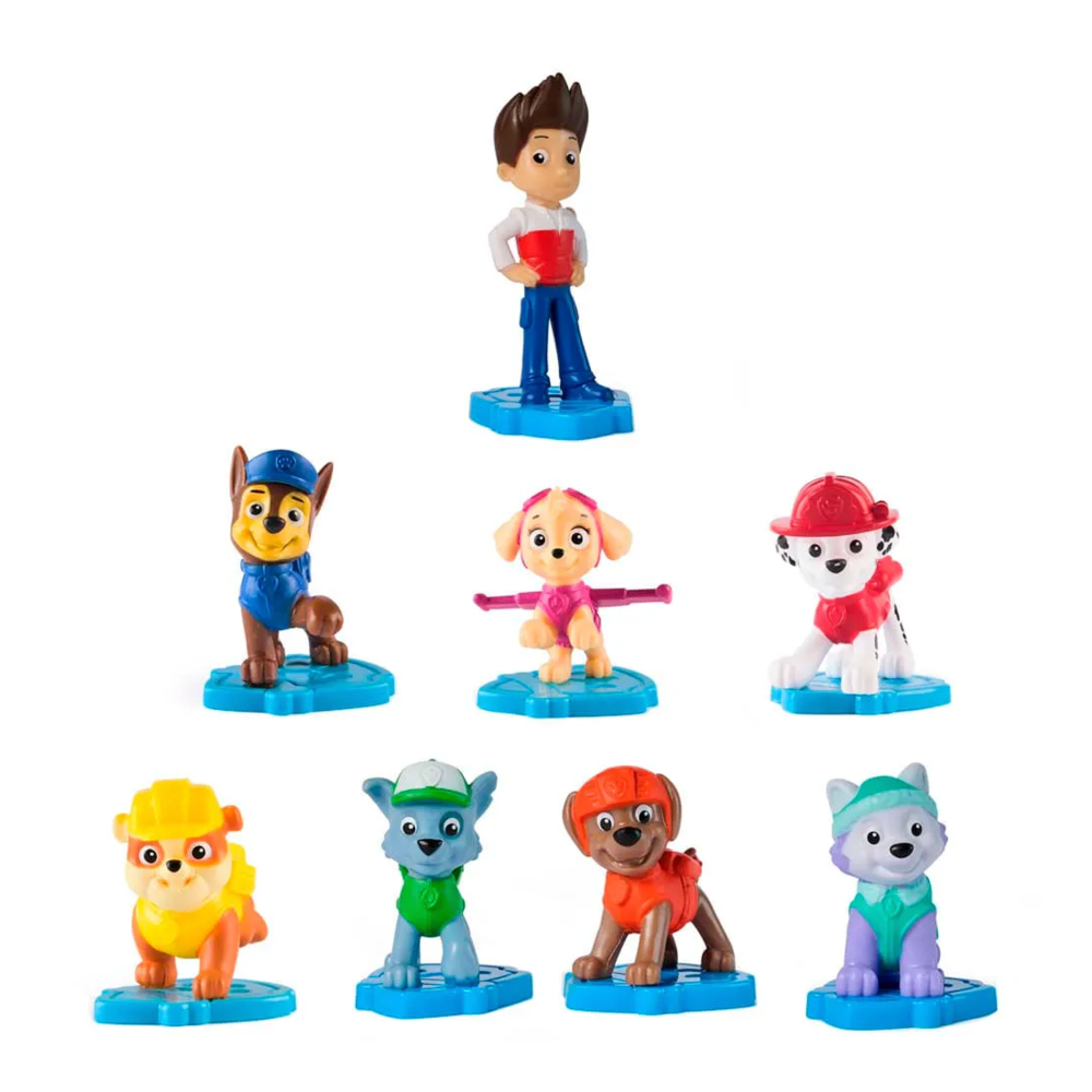 Paw Patrol Set Pack 8 Mini Figuras