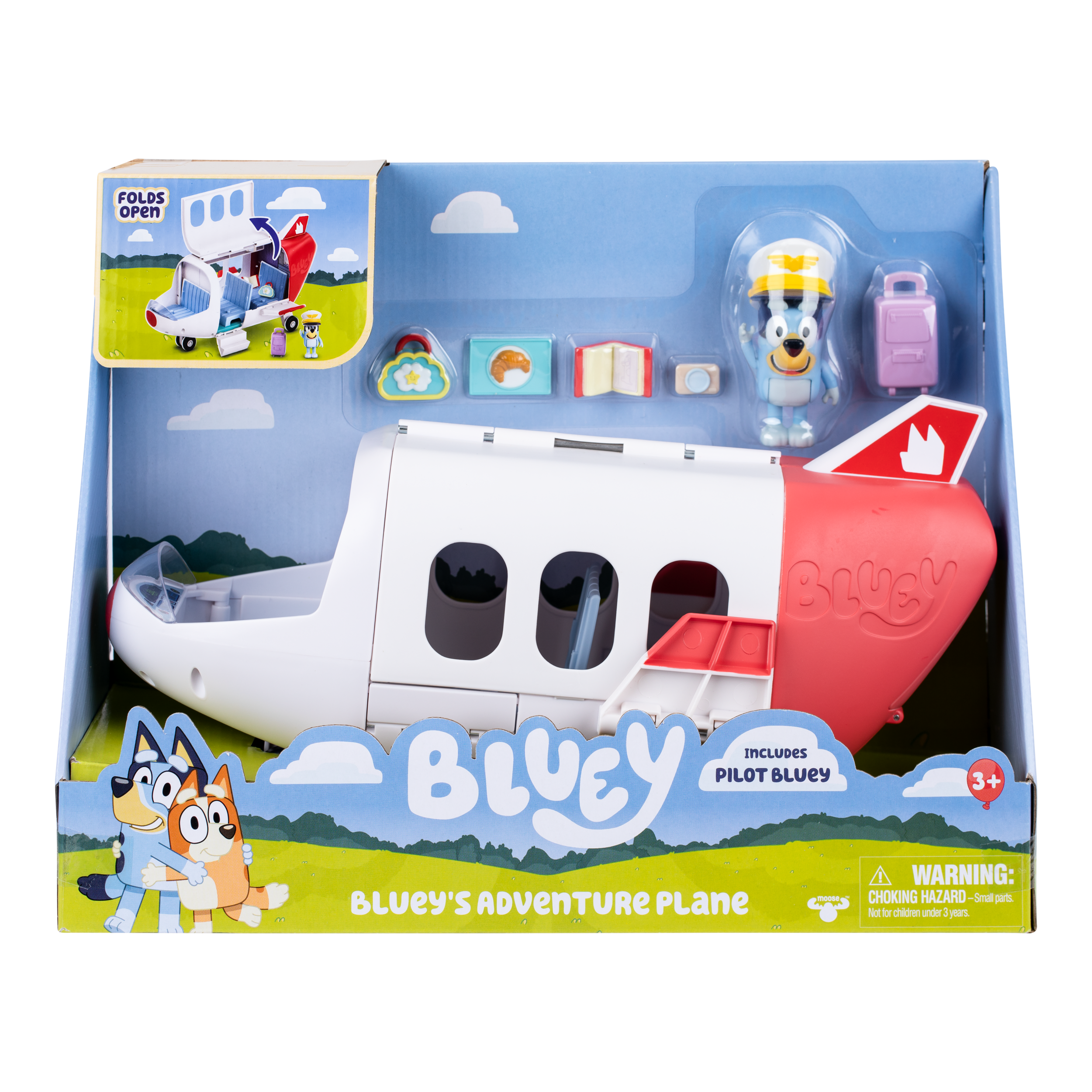 
                        Bluey Avion De Aventuras
                      