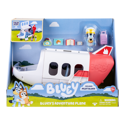Bluey Avion De Aventuras