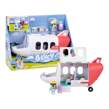 Bluey Avion De Aventuras