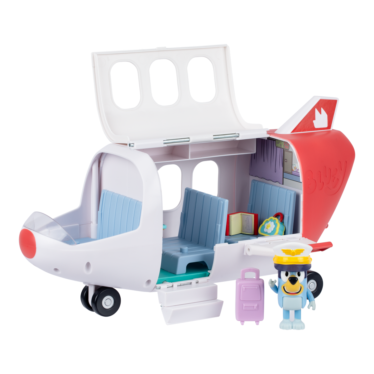 Bluey Avion De Aventuras