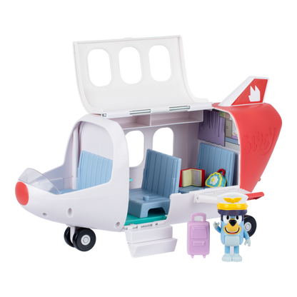 Bluey Avion De Aventuras