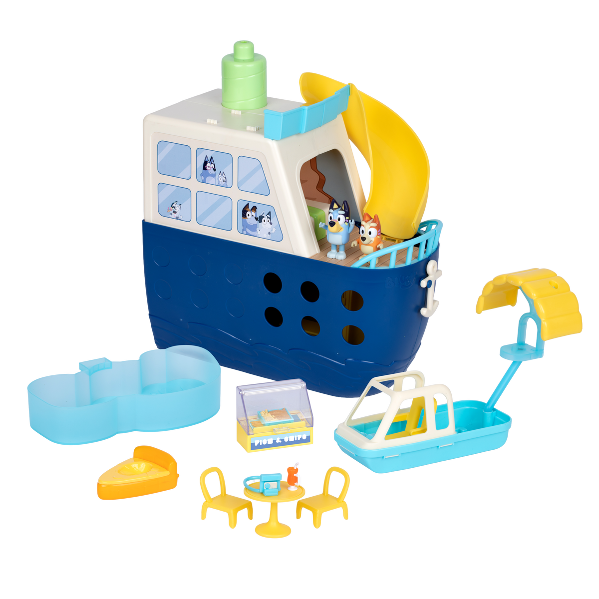Bluey Set Barco Crucero