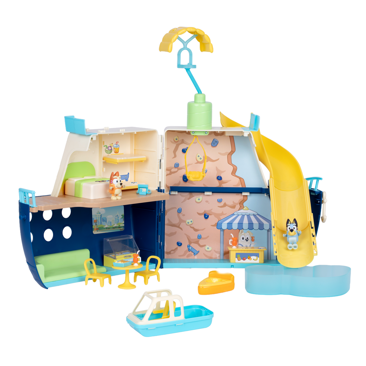Bluey Set Barco Crucero