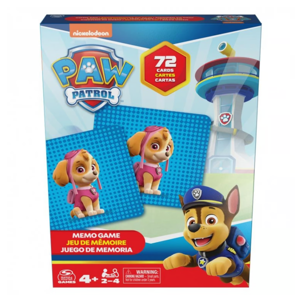
                        Juego de mesa - Paw Patrol Juego Memorice 72 Piezas
                      