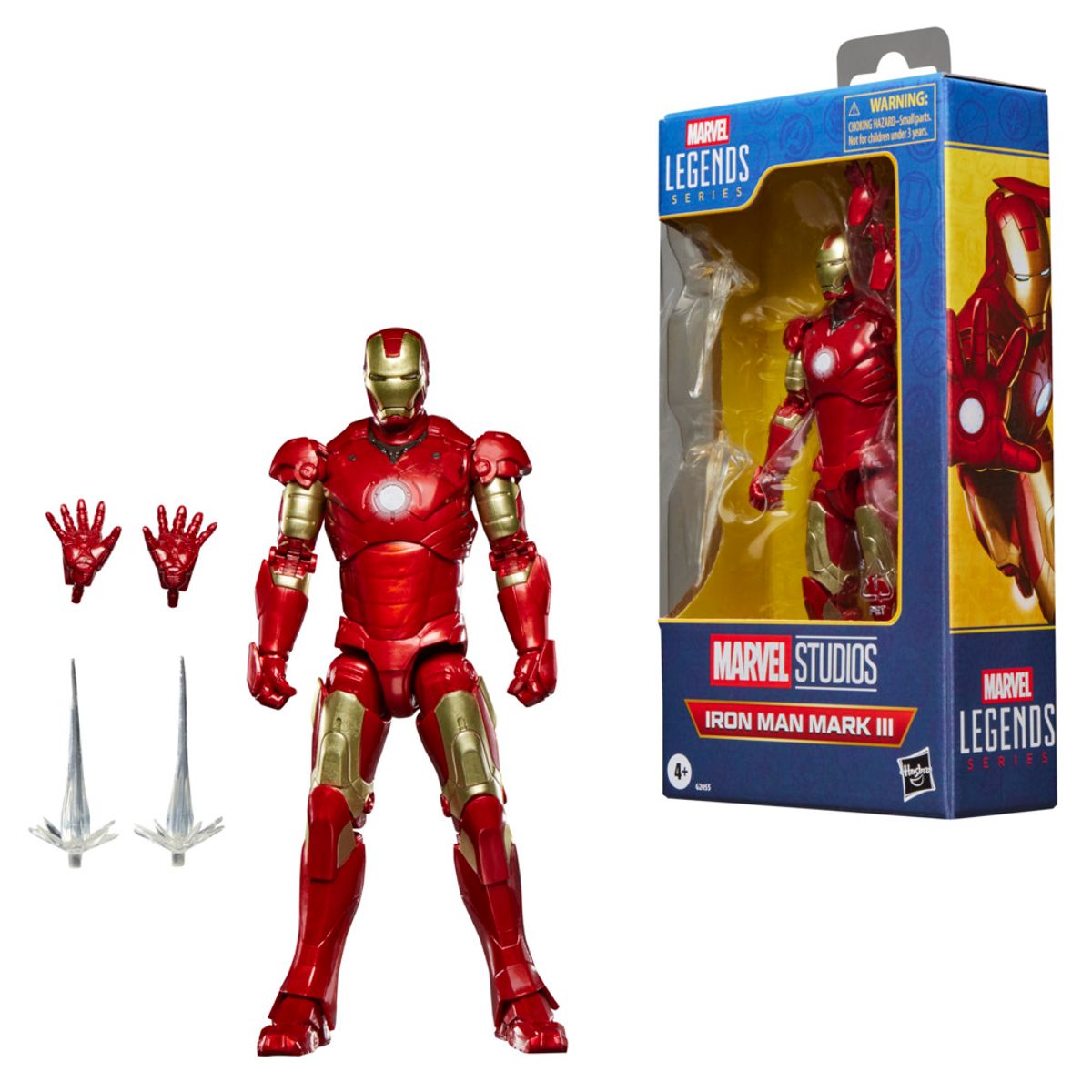 Figura De Accion Marvel Legends Series Iron Man Mark Iii - foto 3