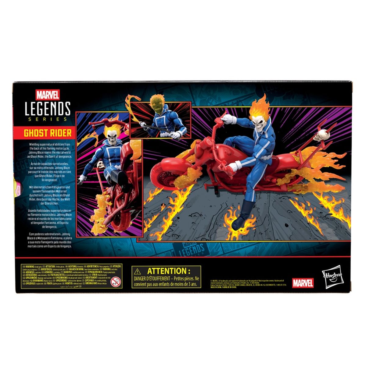 Figura De Accion Marvel Legends Series Vengador Fantasma - foto 4