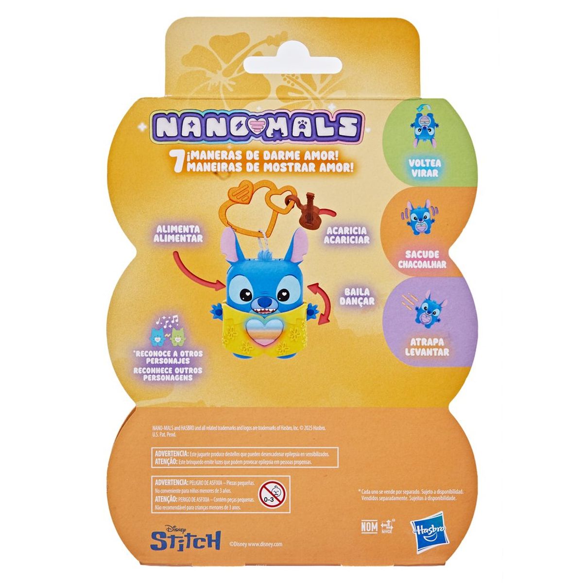 Mascota Electronica Hasbro Nano Mals Disney Stitch - foto 4