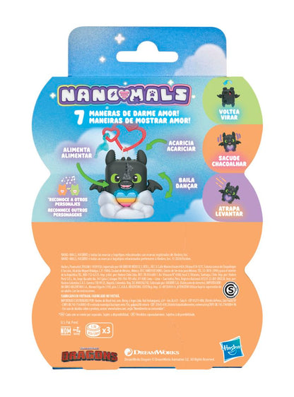 Nano-Mals Chimuelo Cómo Entrenar a tu Dragón Mascota Electrónica 6,9 cm