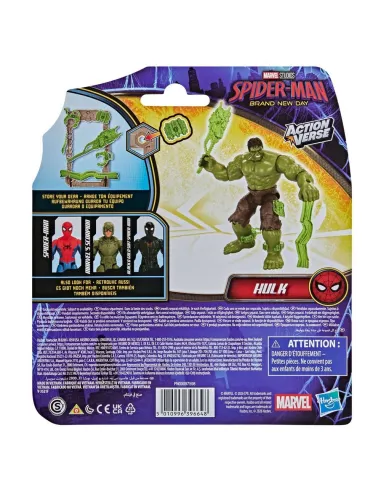 Hasbro Spider-Man Brand New Day ActionVerse Hulk Figura de Acción 11,4 cm