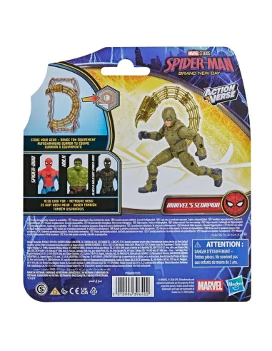 Hasbro Spider-Man Brand New Day Marvel’s Scorpion Figura de Acción 11,4 cm