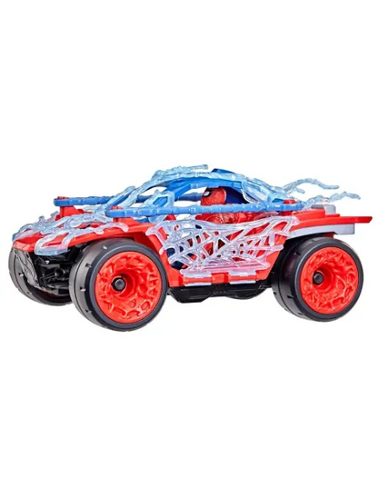Hasbro Spider-Man Brand New Day ActionVerse Stretch & Blast Buggy con Figura 11,4 cm