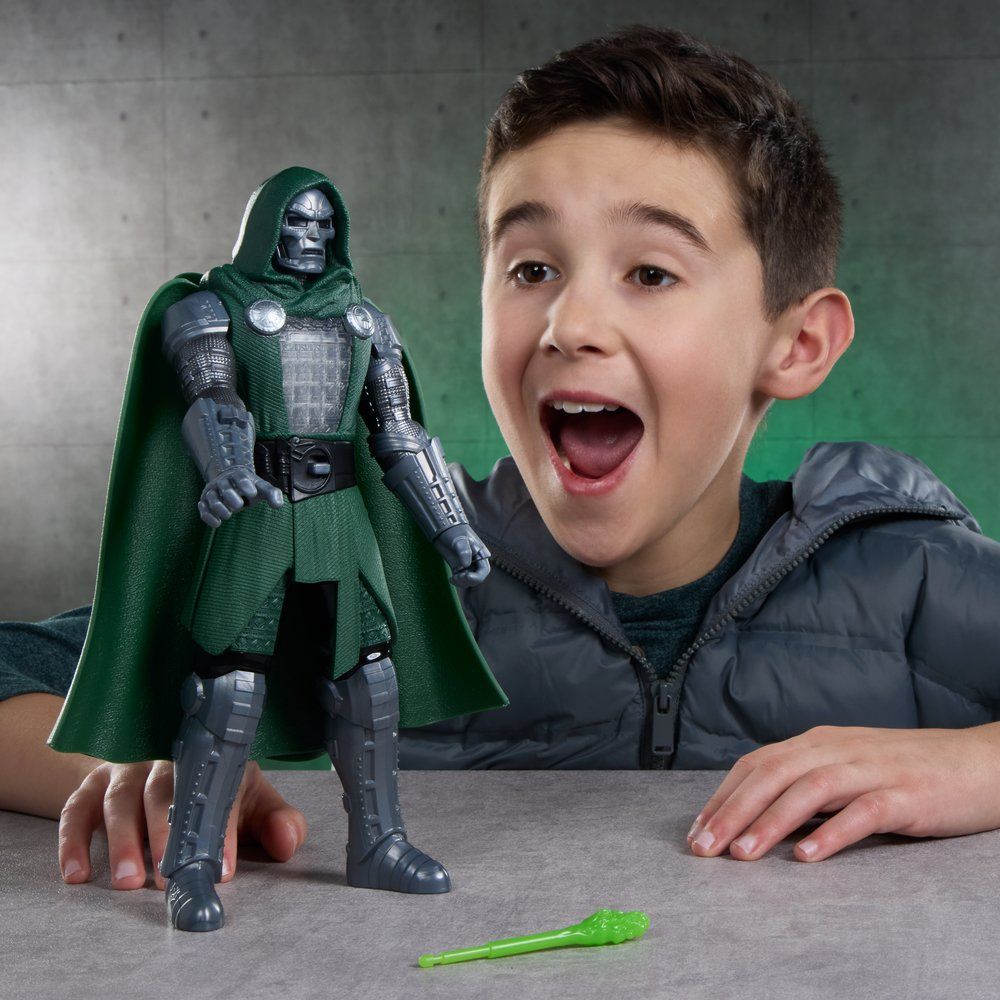 Figura De Accion Marvel Avengers Doomsday Brillo De Poder Doctor Doom - foto 8