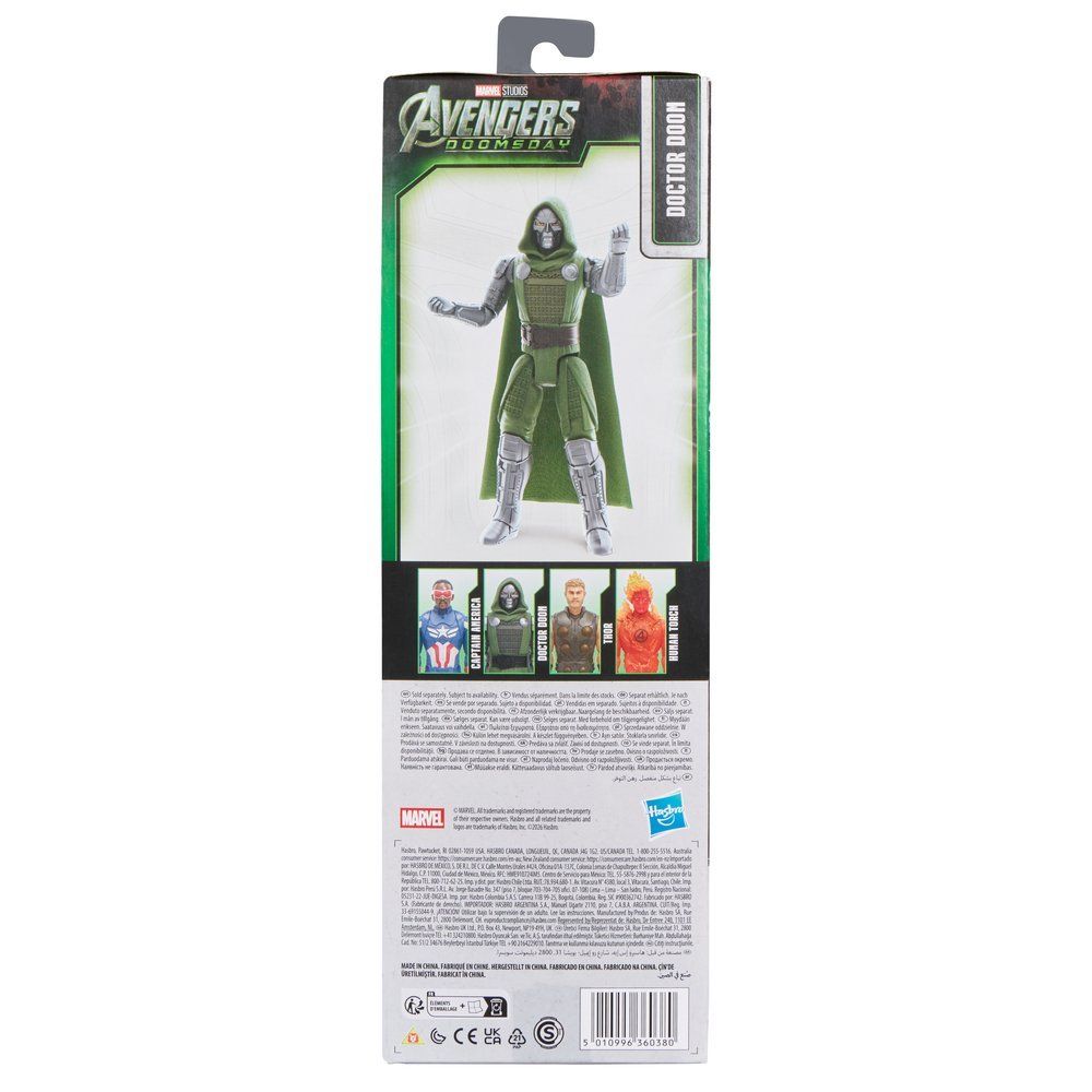 Figura De Accion Marvel Avengers Doomsday Doctor Doom - foto 5