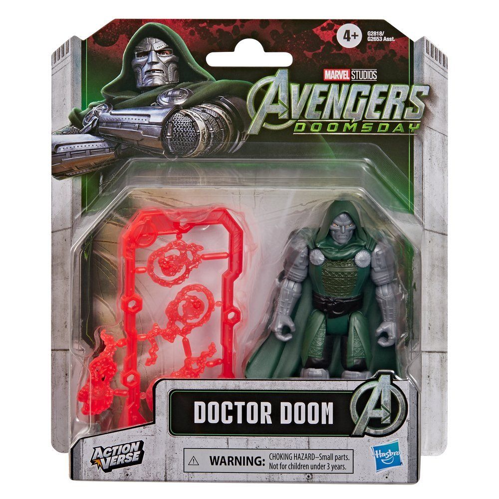 Figura De Accion Marvel Avengers Doomsday Actionverse Doctor Doom - foto 2