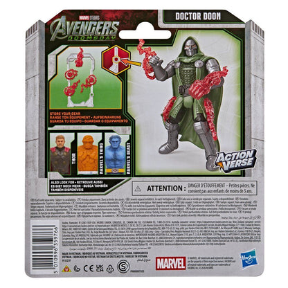 Figura De Accion Marvel Avengers Doomsday Actionverse Doctor Doom - foto 4