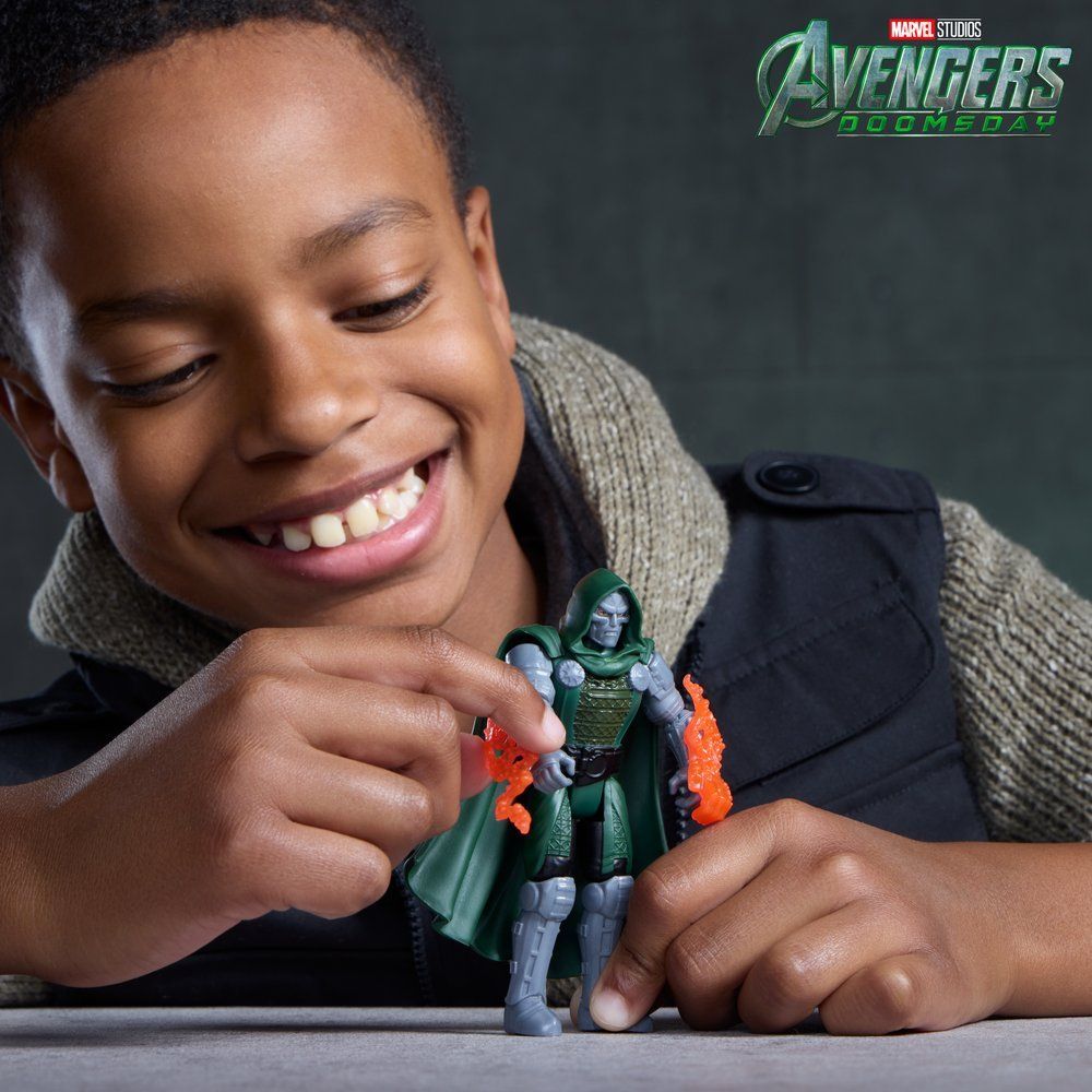 Figura De Accion Marvel Avengers Doomsday Actionverse Doctor Doom - foto 7