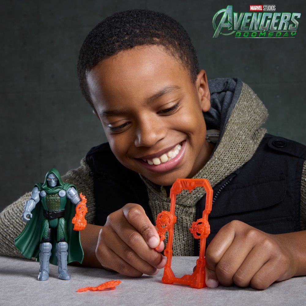 Figura De Accion Marvel Avengers Doomsday Actionverse Doctor Doom - foto 8