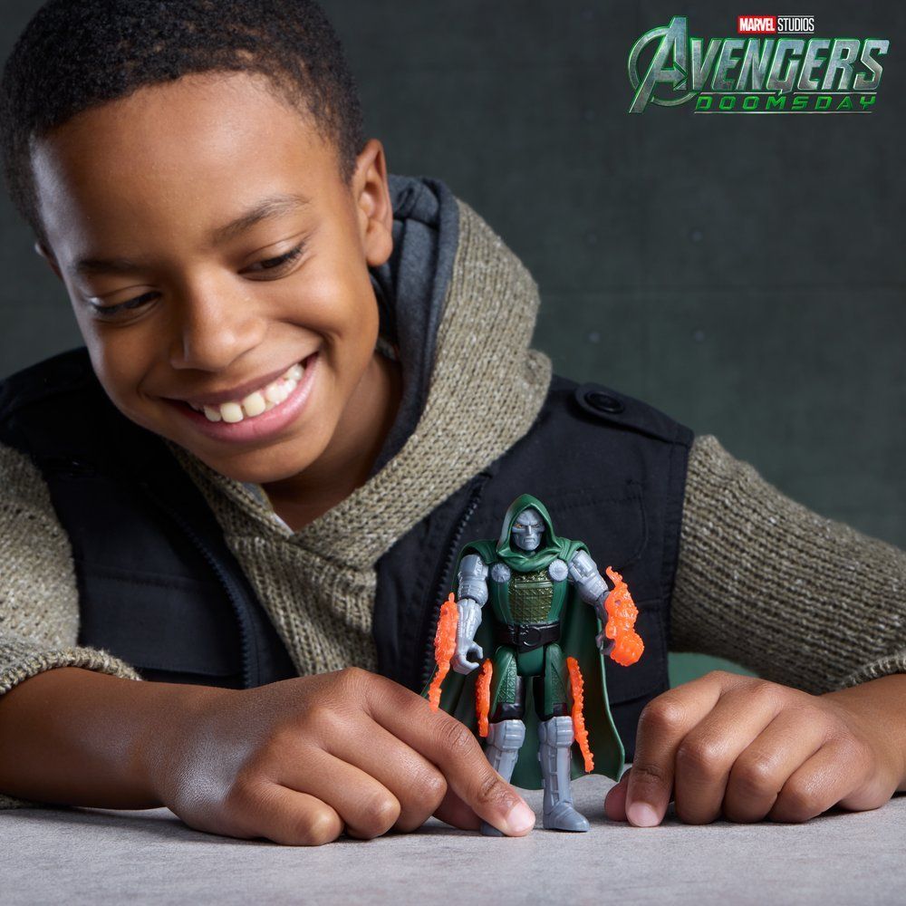 Figura De Accion Marvel Avengers Doomsday Actionverse Doctor Doom - foto 9