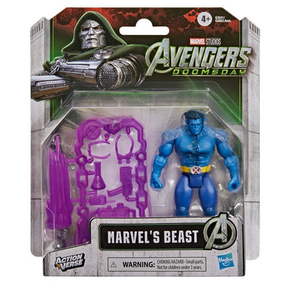 Figura De Accion Marvel Avengers Doomsday Actionverse Marvel's Beast - foto 2