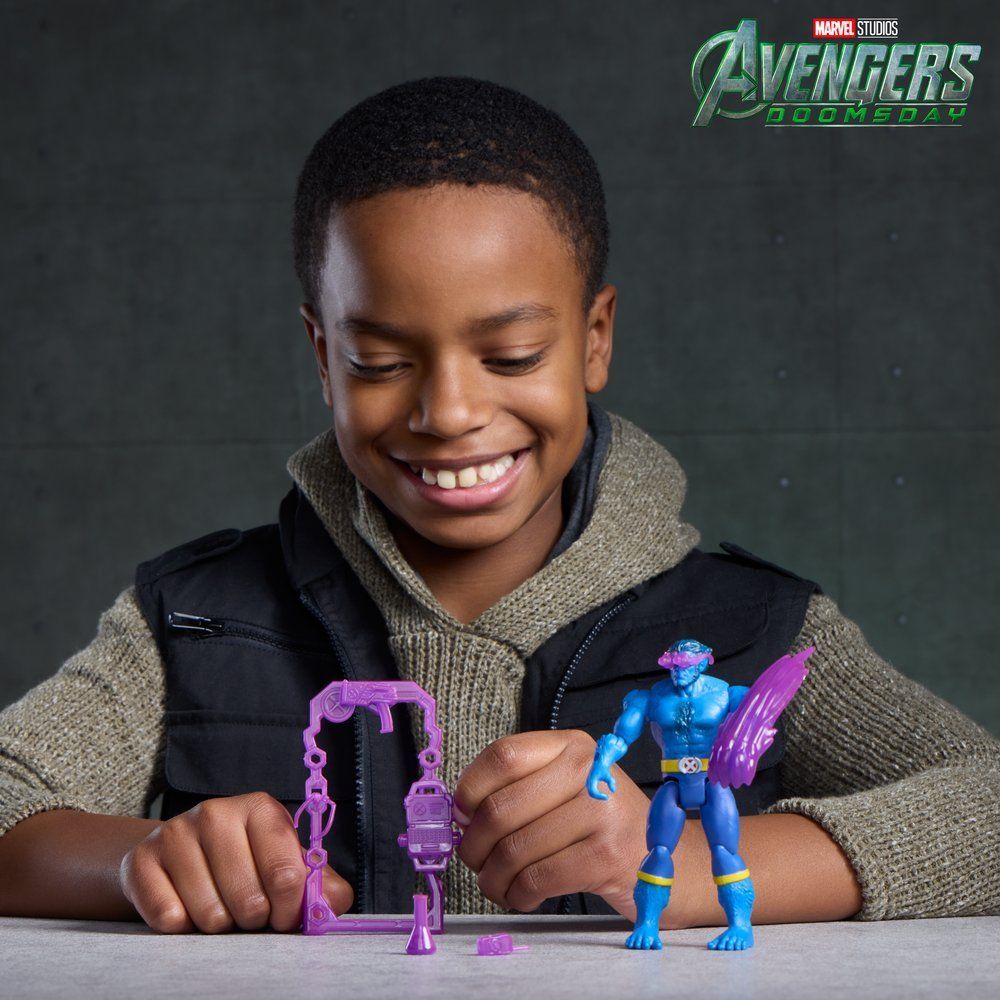 Figura De Accion Marvel Avengers Doomsday Actionverse Marvel's Beast - foto 8