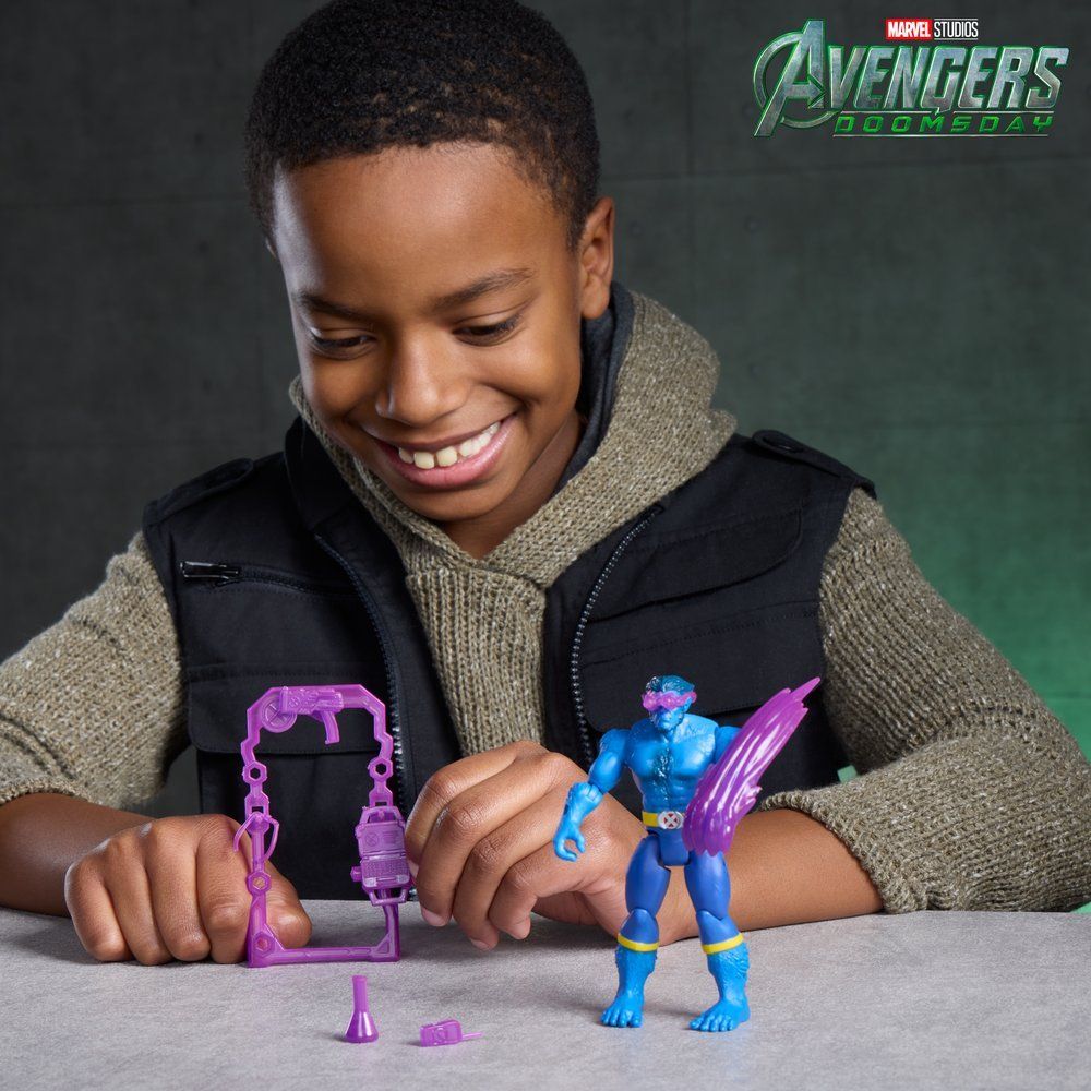 Figura De Accion Marvel Avengers Doomsday Actionverse Marvel's Beast - foto 9