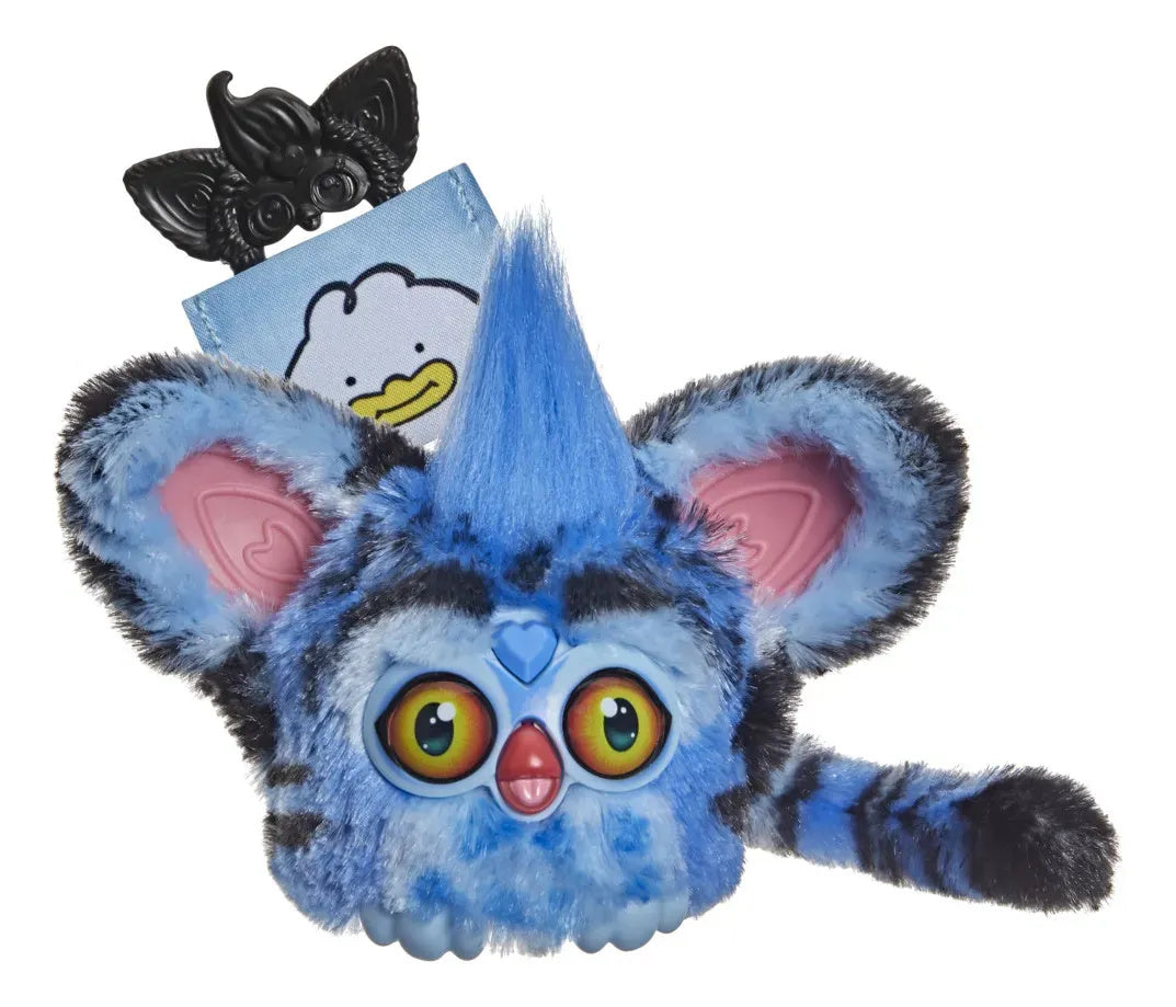 Hasbro Furby Furblets KPop Demon Hunters Derpy Tiger Minipeluche Electrónico 7,6 cm