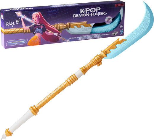 Hasbro Nerf KPop Demon Hunters HUNTR/X Espada Lunar Curva de Mira 91 cm