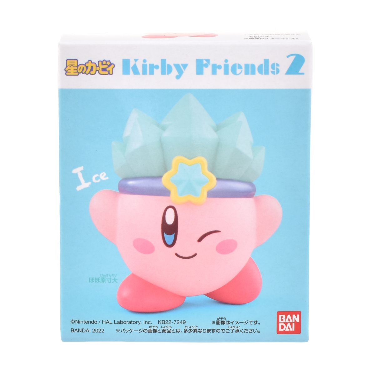 Figura Coleccionable 6 Cm Kirby De Bandai - Kirby Helado