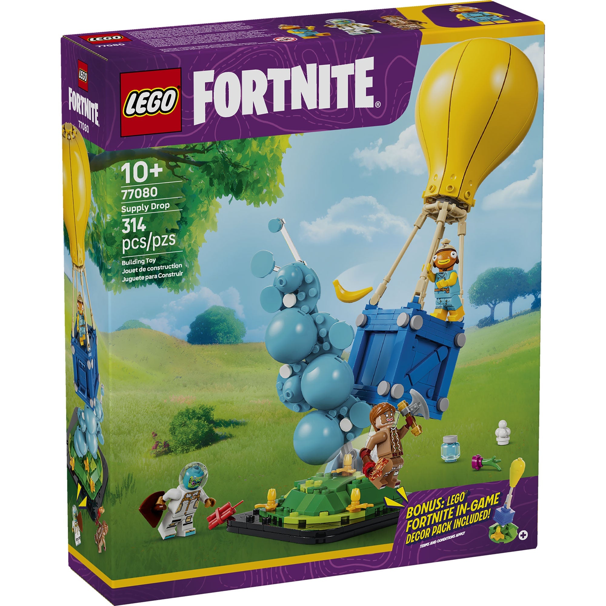 
                        LEGO Fortnite Entrega de Suministros 314 Piezas
                      