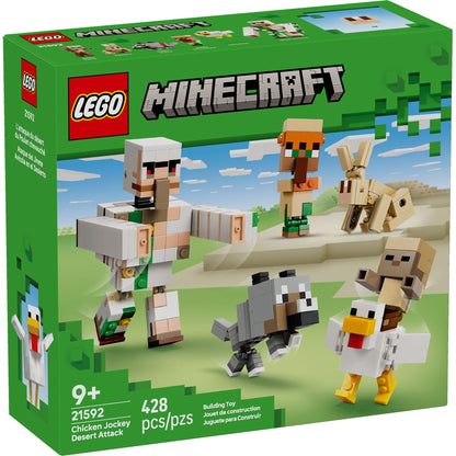 Ataque Jinete Avicola Desierto Lego Minecraft — 43196_01.jpg