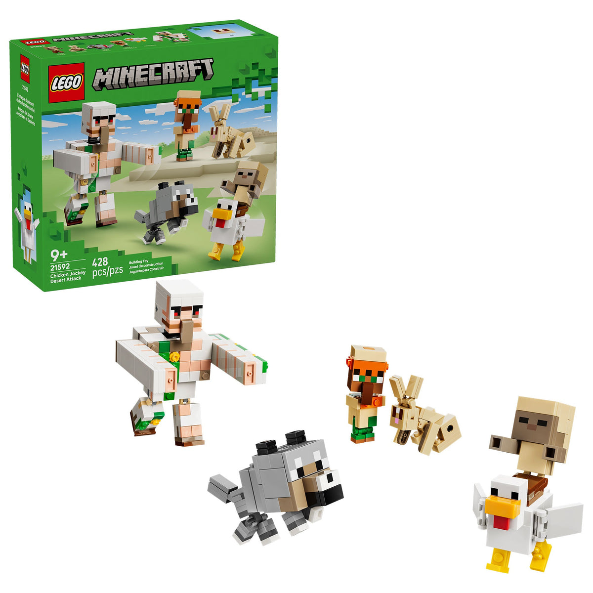Ataque Jinete Avicola Desierto Lego Minecraft — 43196_03.jpg