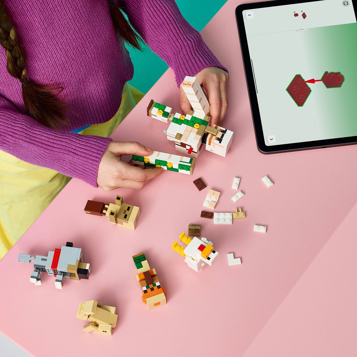 Ataque Jinete Avicola Desierto Lego Minecraft — 43196_09.jpg