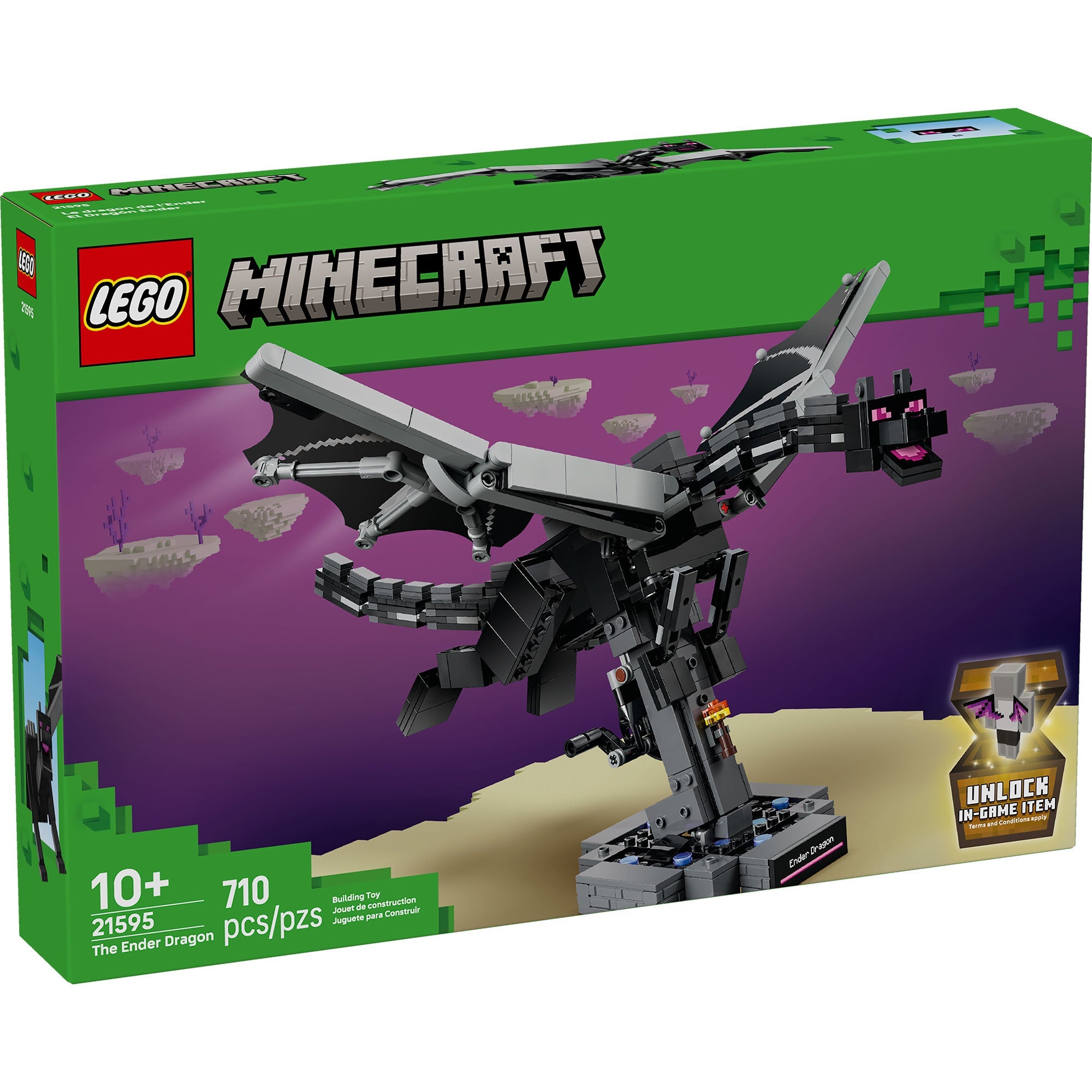 
                        LEGO Minecraft El Dragón Ende
                      