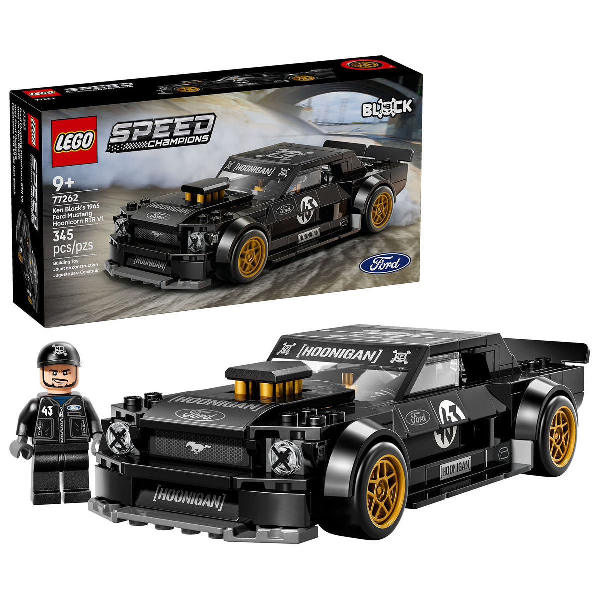 LEGO Speed Champions Ford Mustang Hoonicorn V1 Ken Block