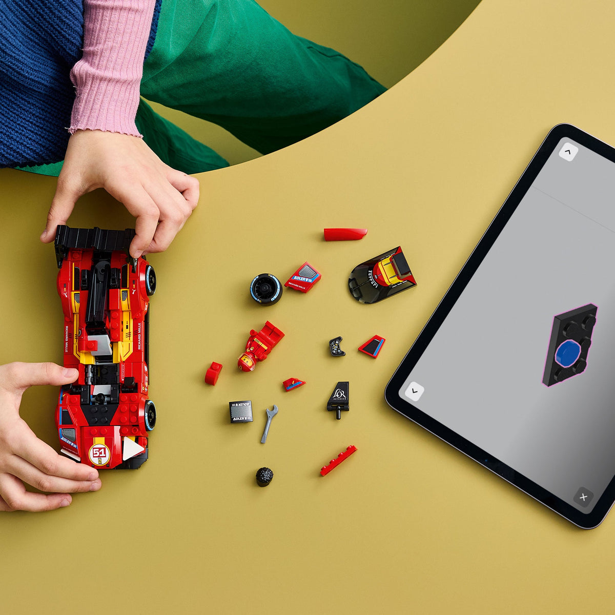 Ferrari 499p Lego Speed Champions