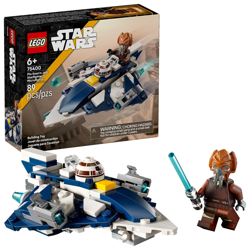 LEGO Star Wars Microfighter Caza Estelar Jedi de Plo Koon