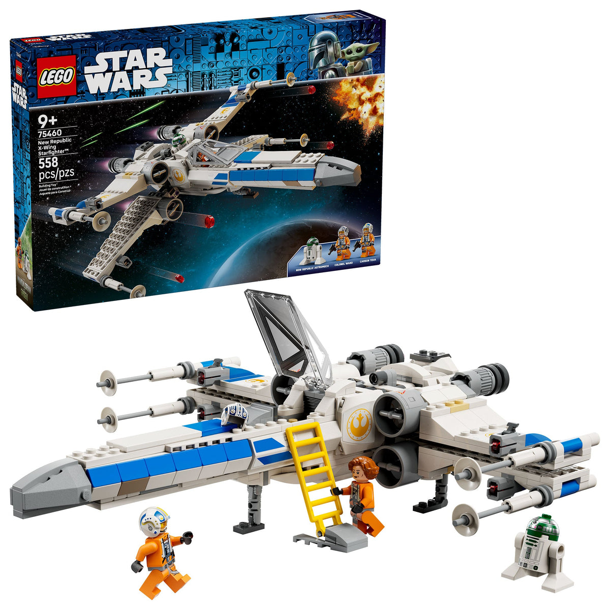 LEGO Star Wars Caza Estelar Ala X-Wing de la Nueva República