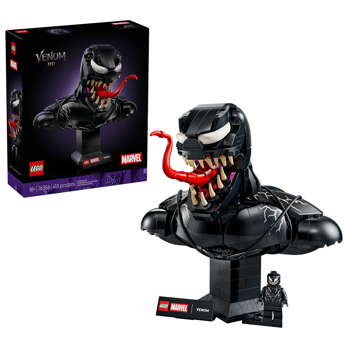 LEGO Marvel Busto de Venom