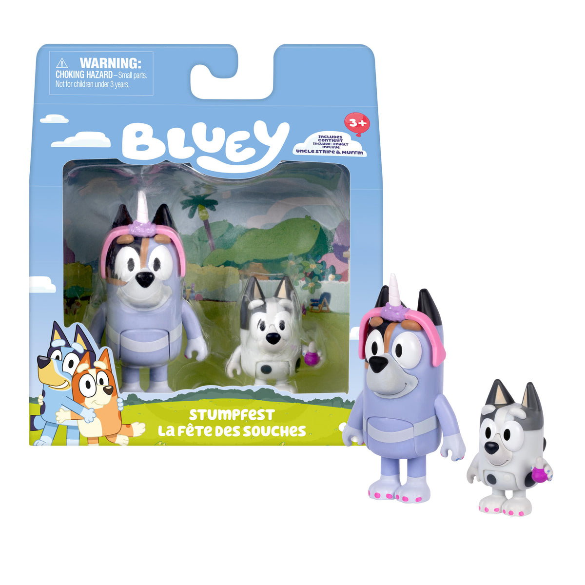Bluey Pack De 2 Figuras Surtidas - Stumpfest - foto 1