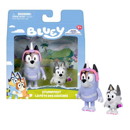 Bluey Pack De 2 Figuras - Stumpfest