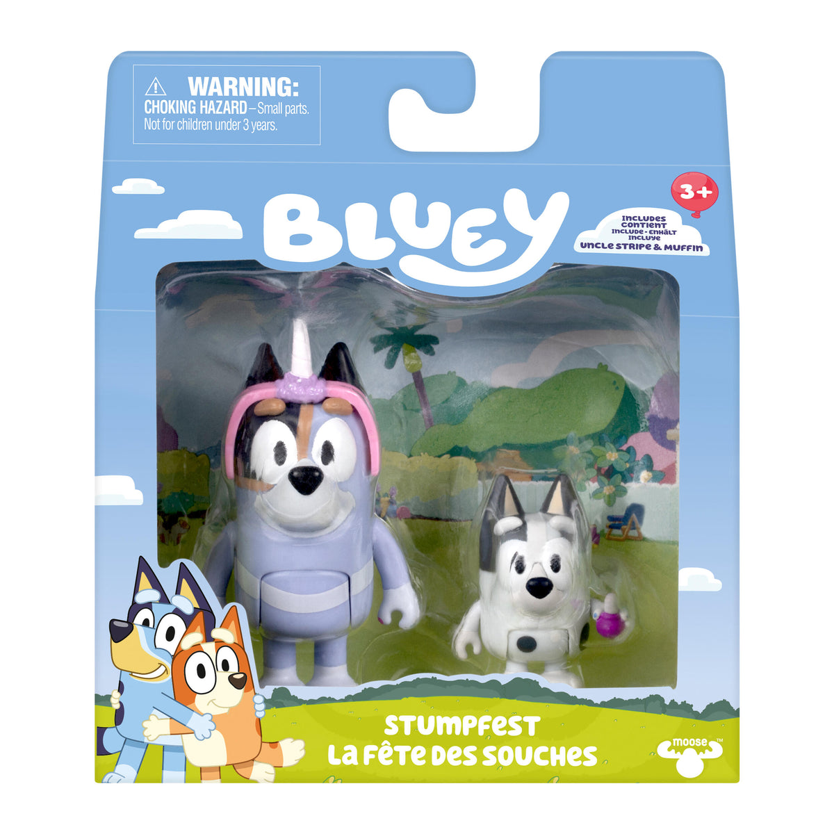 Bluey Pack De 2 Figuras Surtidas - Stumpfest - foto 3