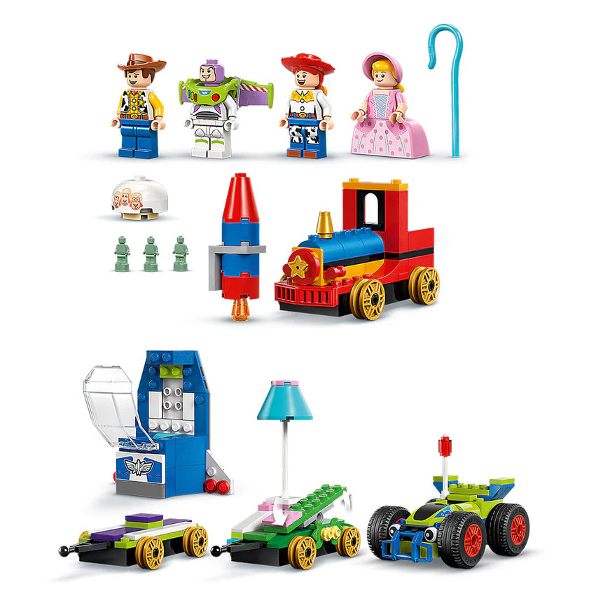 Tren De Celebracion De Toy Story Y Auto Rc Lego Disney Classic