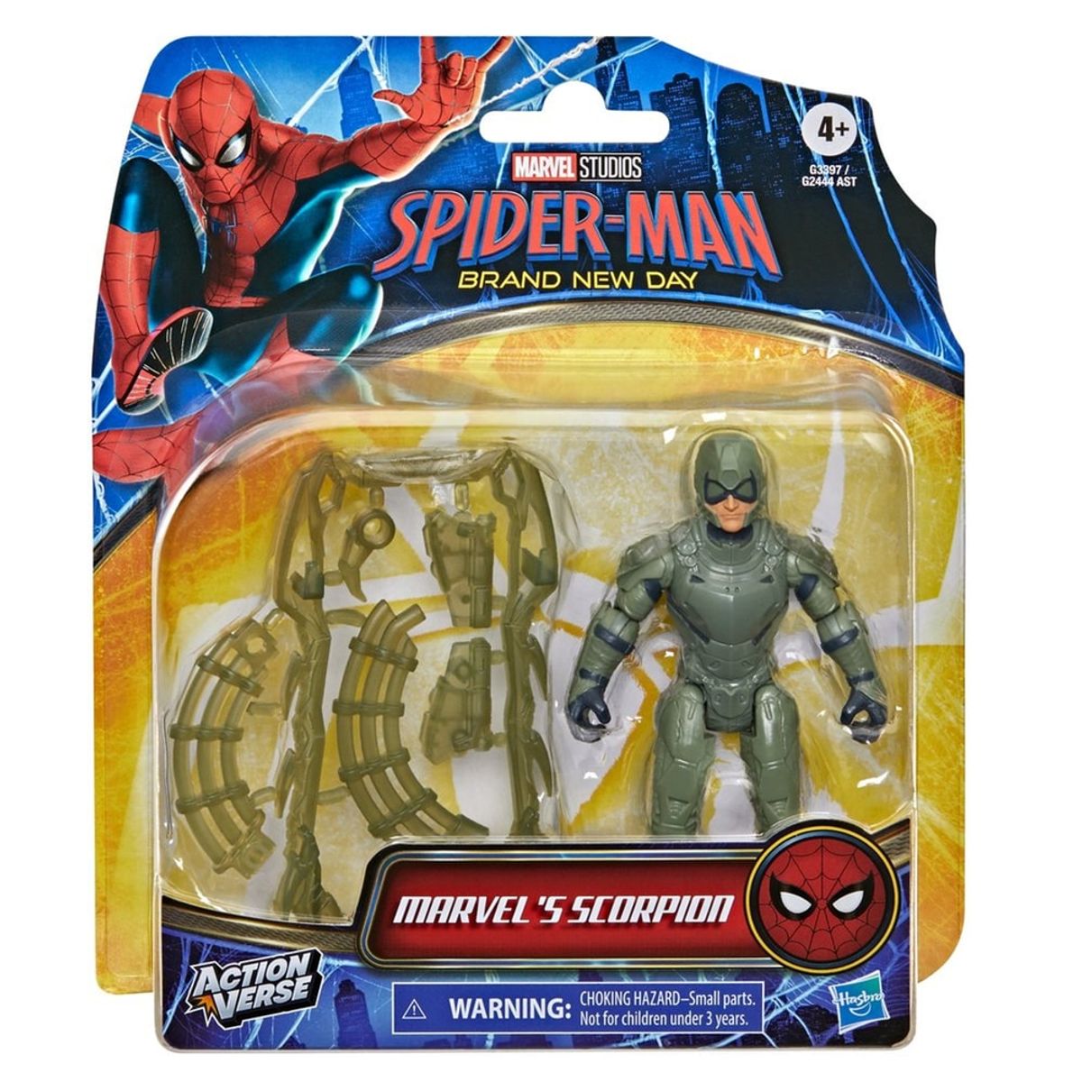 Figura De Accion Spiderman Actionverse Brand New Day - Spider - Manhulkscorpion - foto 2