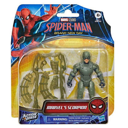 Figura De Accion Spiderman Actionverse Brand New Day - Spider - Manhulkscorpion - foto 2