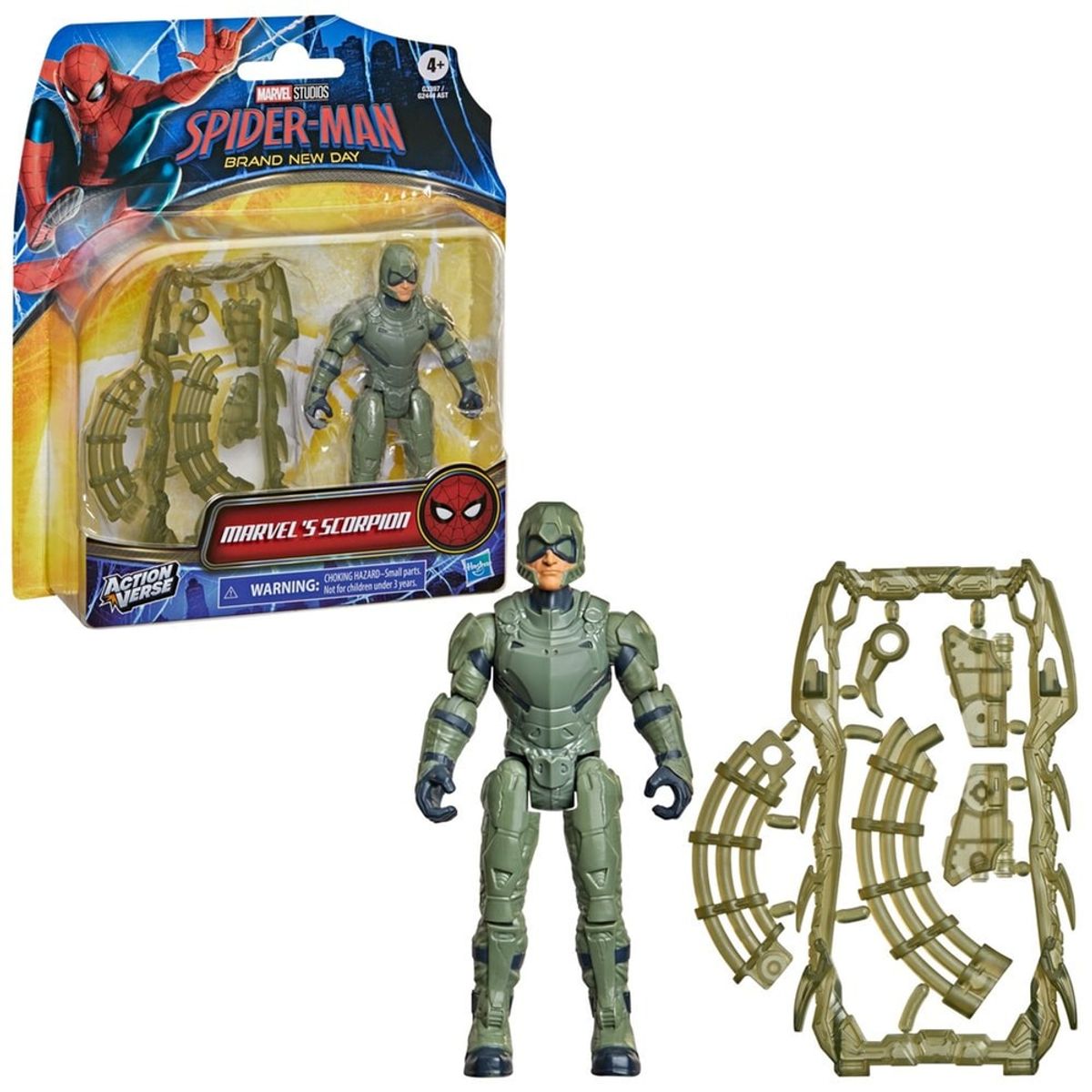 Figura De Accion Spiderman Actionverse Brand New Day - Spider - Manhulkscorpion - foto 3