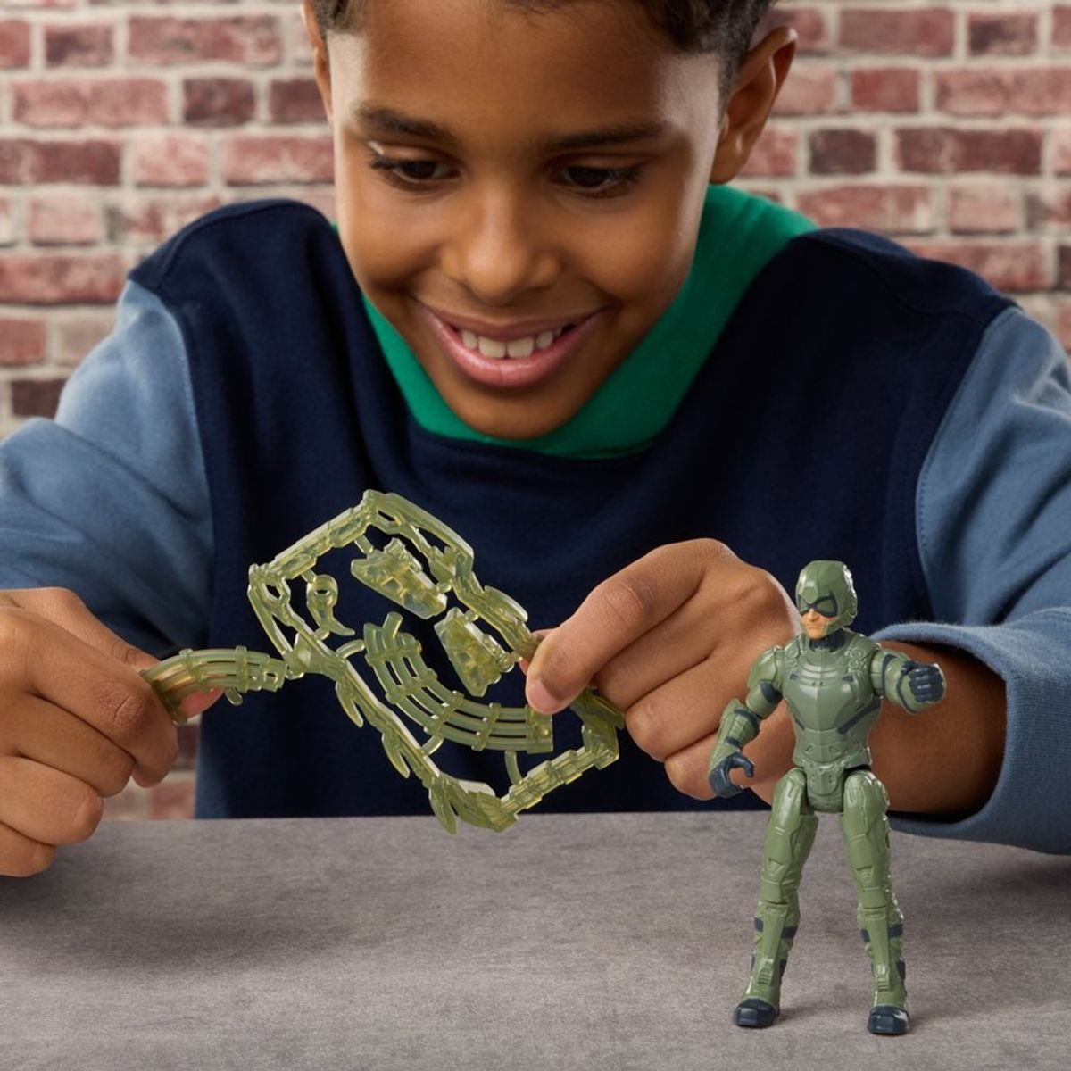 Figura De Accion Spiderman Actionverse Brand New Day - Spider - Manhulkscorpion - foto 8
