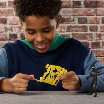 Figura De Accion Spiderman Actionverse Brand New Day - Spider - Manhulkscorpionspider - Man Negro Y Dorado - foto 8