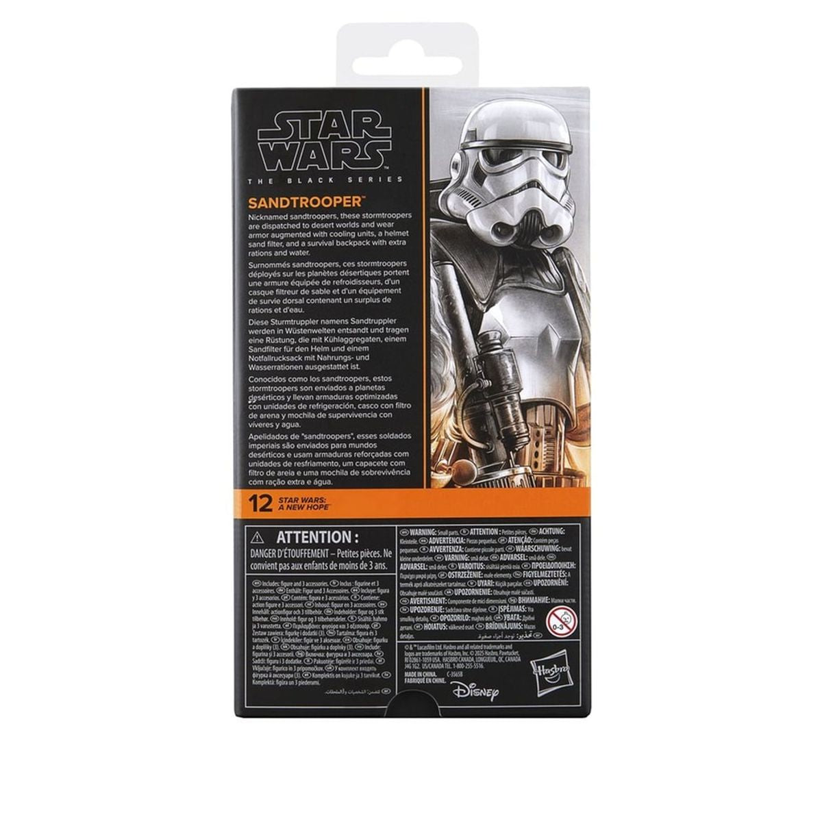 Star Wars S3 Black Series Figura Surtida 15cm - Sandtrooper - foto 3